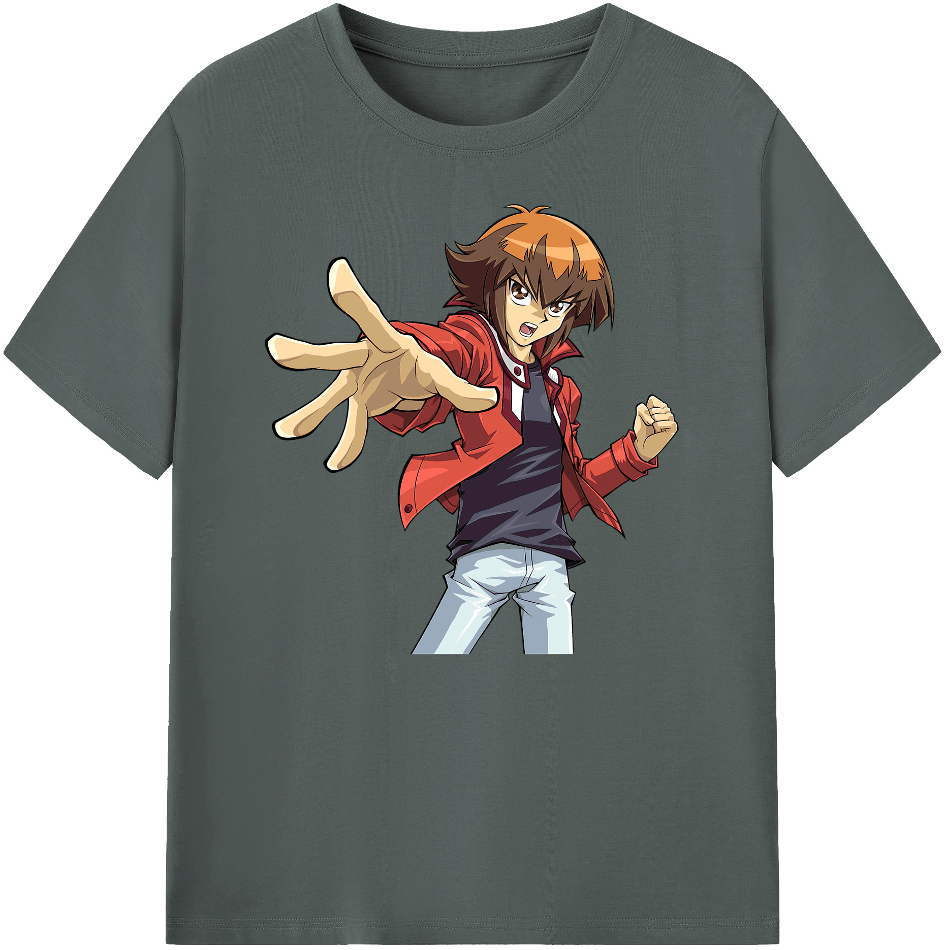 （画像用） 遊☆戯☆王 Yu-Gi-Oh! 綿100％ メンズ半袖Tシャツ｜肌触りやわらか＆通気性